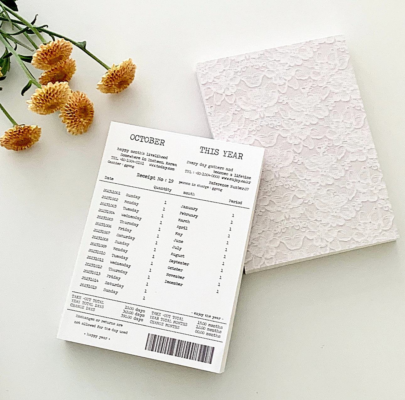 Ggaggong Layered paper memo pad – journalpages