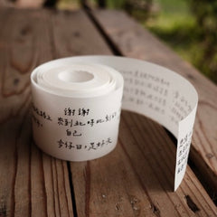 LDV Green Island thank you for coming to earth washi tape