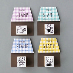 Mokuji rubber stamp - Kumachan’s everyday life