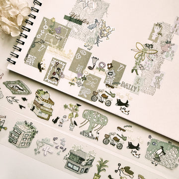 Misshoegg kiss cut pet tape - country road