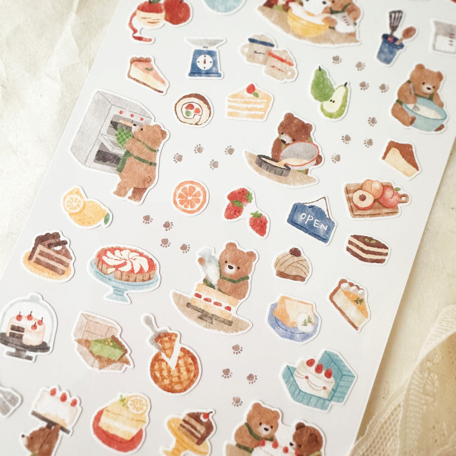 Mind Wave little kitchen sticker- bear