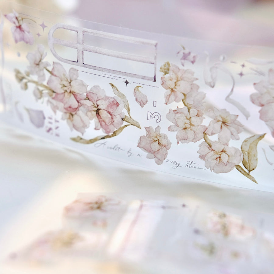 Freckles Tea Vol. 4 floating dream florist washi tape & pet tape