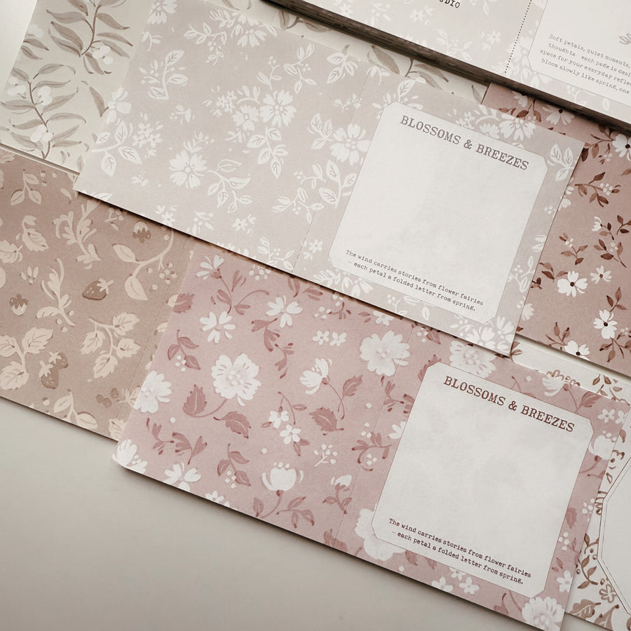 Wwiinngg notepad - letters from spring