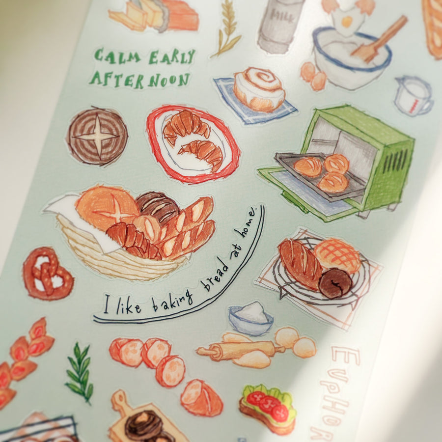 Mind Wave choosy life sticker- Bake bread