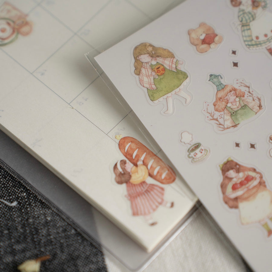 Shō Littlehappiness forest party sticker sheet