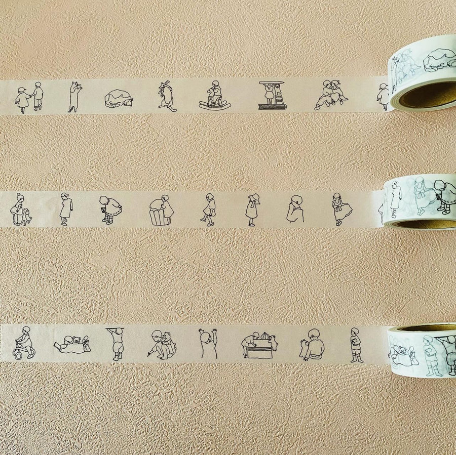 Maki_maki child daily washi tape