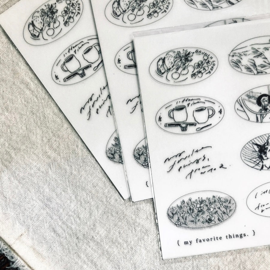 somesortoffern “𝐁𝐞𝐥𝐨𝐯𝐞𝐝 𝐒𝐤𝐞𝐭𝐜𝐡𝐞𝐬” print on sticker