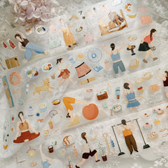 YIER – Slow & Bright kiss cut PET Tape