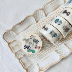 Pion - " flower butterfly" kiss cut Washi Tape