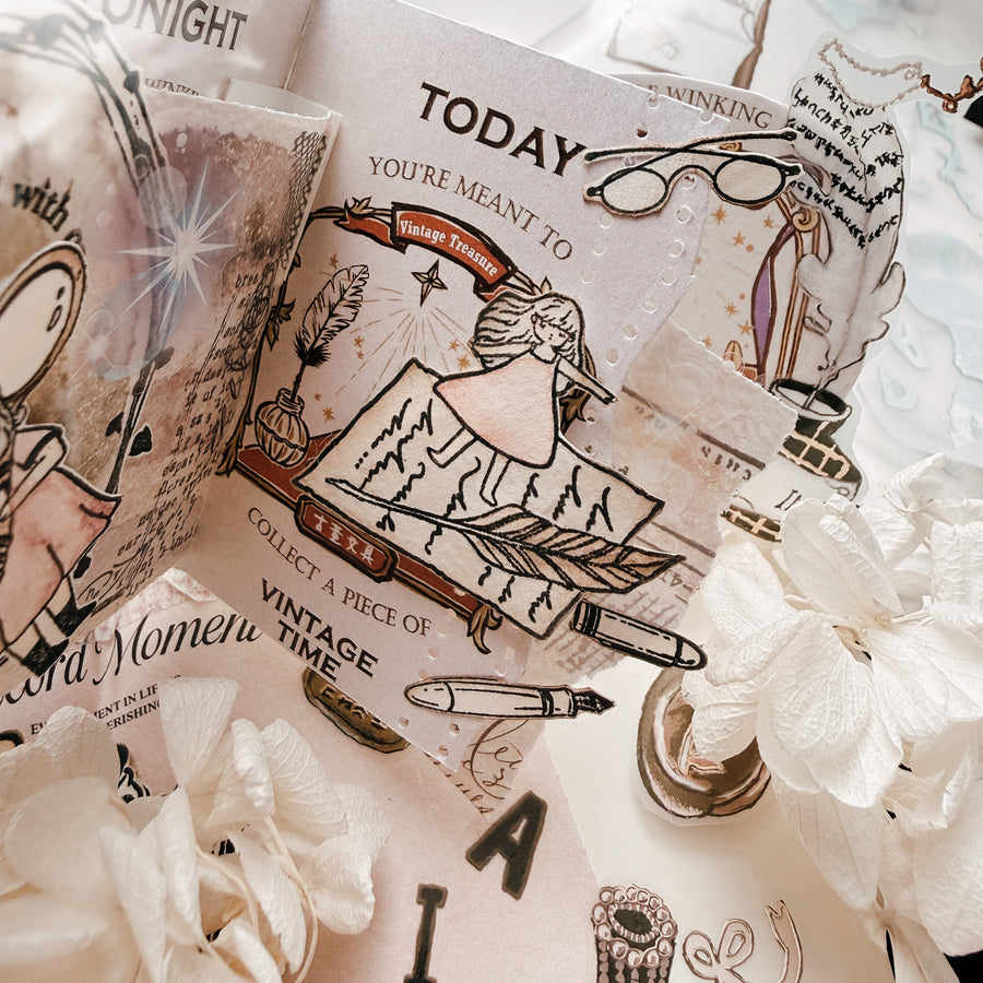 Stationerylovermarket x Shō Littlehappiness Rubber Stamp - The Scriptorium Tales(Limited Edition)