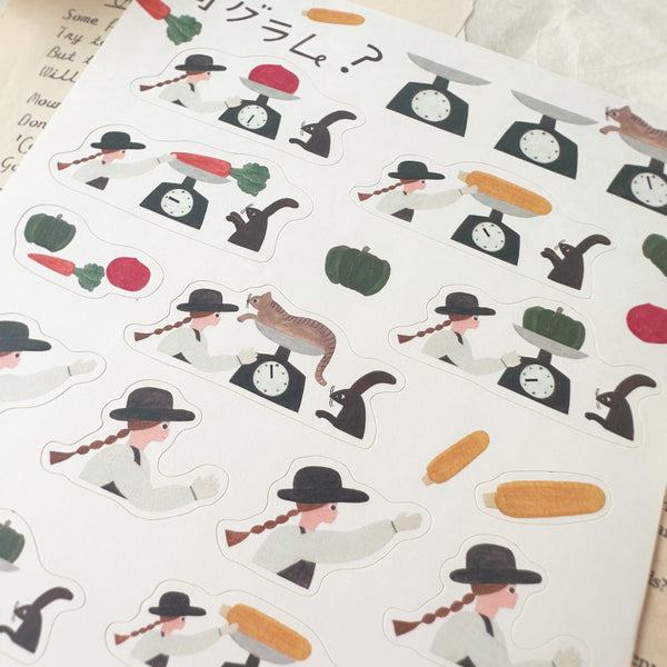 Necktie matte sticker - how many grams – journalpages