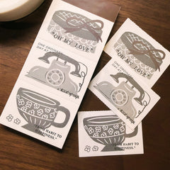 A kind of café 什物 Double-Split Notepad - In Hotel Room