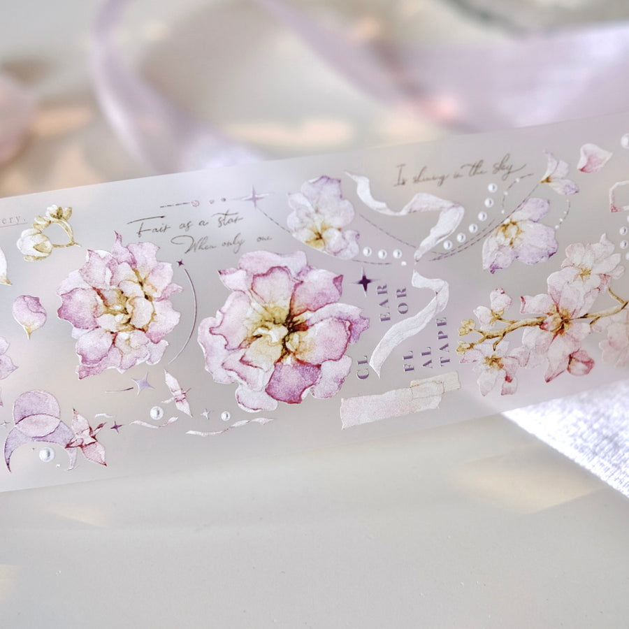 Freckles Tea Vol. 4 floating dream florist washi tape & pet tape