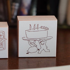 Ivysnow rubber stamp - The sweetest duo