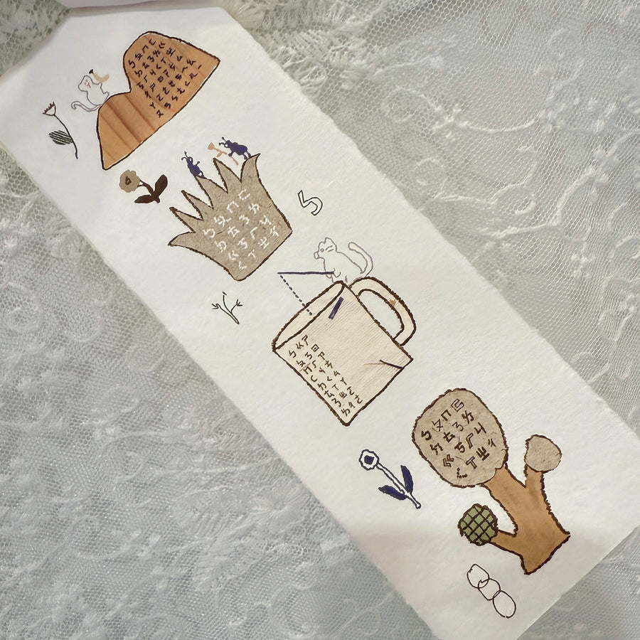Misshoegg Bopomofo Village print on stickers (2/sheet)
