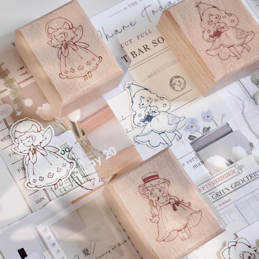 Freckles Tea Vol.4 rubber stamp set