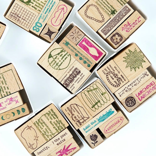 Kurukynki ”So Random: So Random“ rubber stamps – journalpages