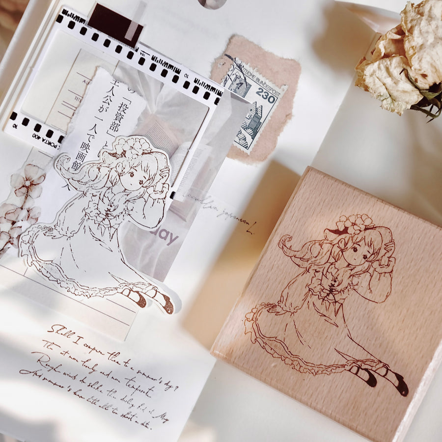 Freckles Tea Vol.4 rubber stamp set