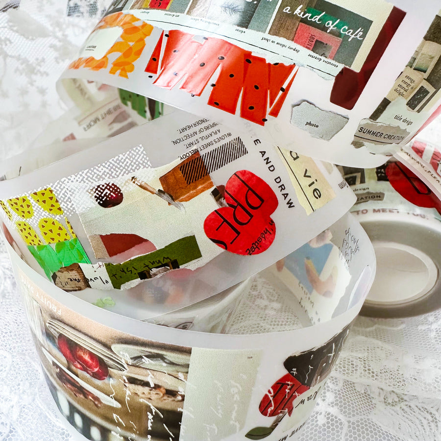 A kind of café 什物 Fruity Idea Book pet tape