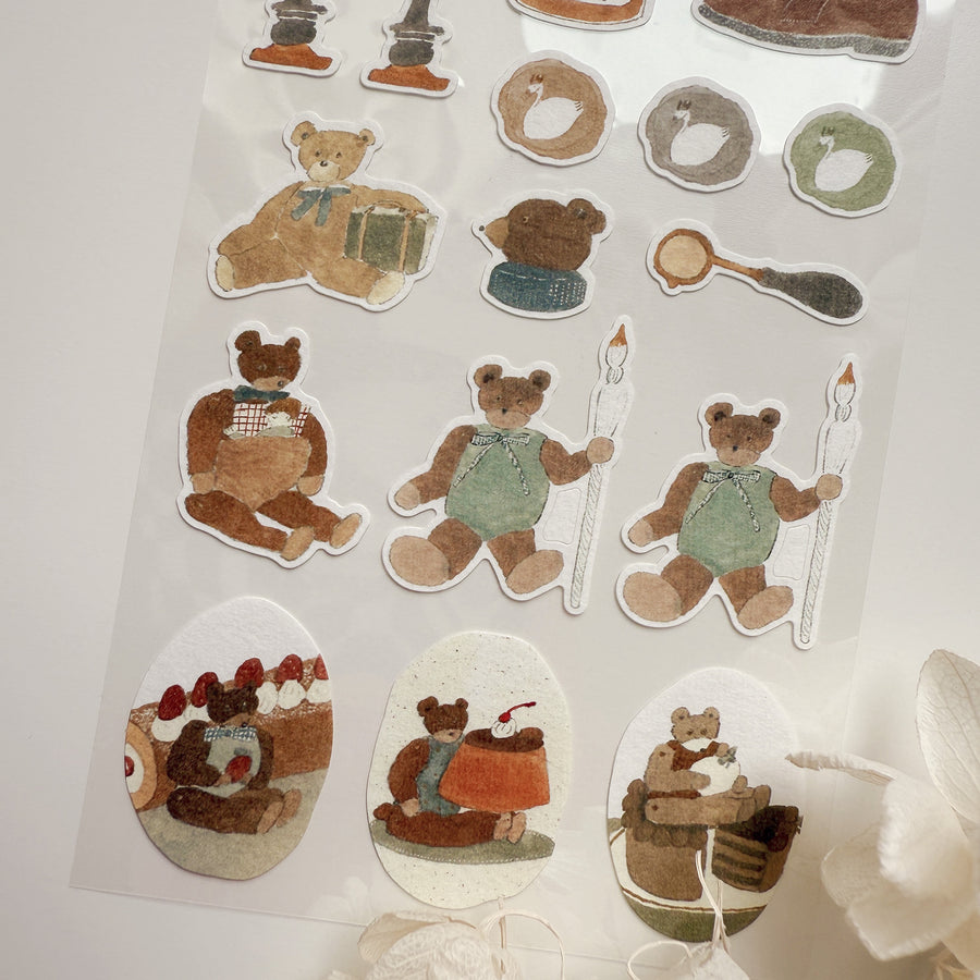 Shoichiro Tobimatsu sticker - Bear club