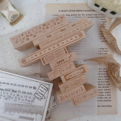 Journal Pages "Where to next " series rubber stamps - II