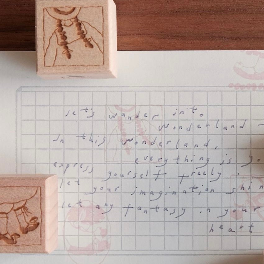 Bighands rubber stamps - wanderlust in dressing