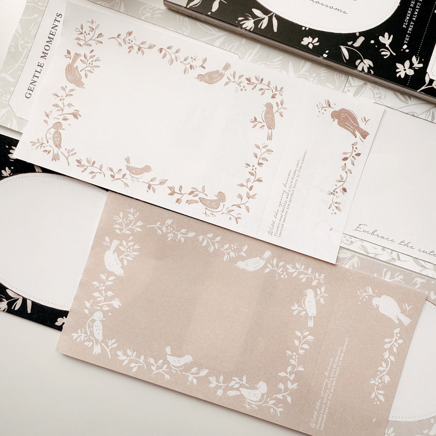 Wwiinngg notepad - daily floral memoirs