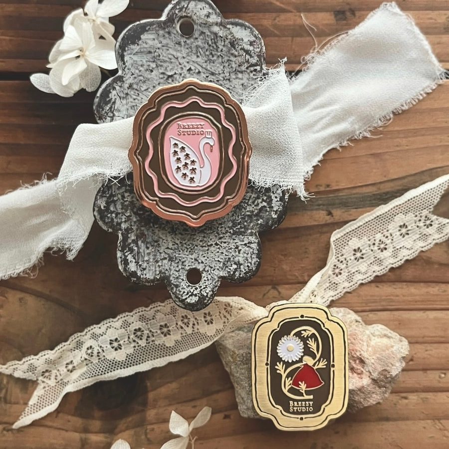 Breezystudio vintage journal clip - ( limited edition )