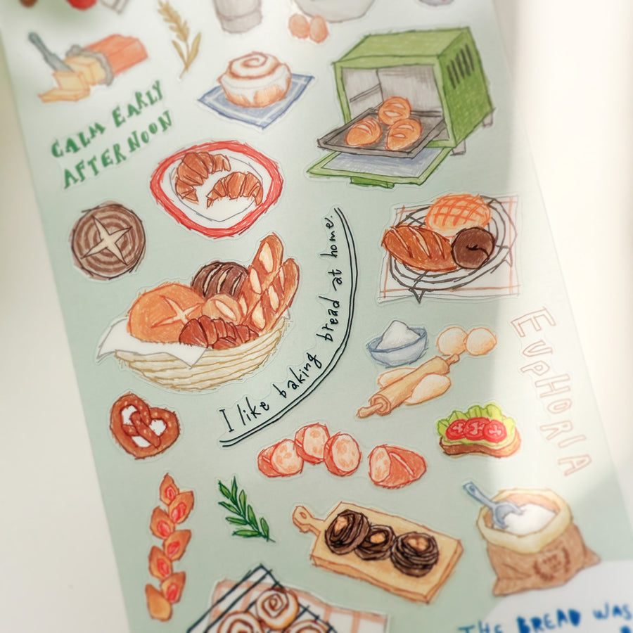 Mind Wave choosy life sticker- Bake bread