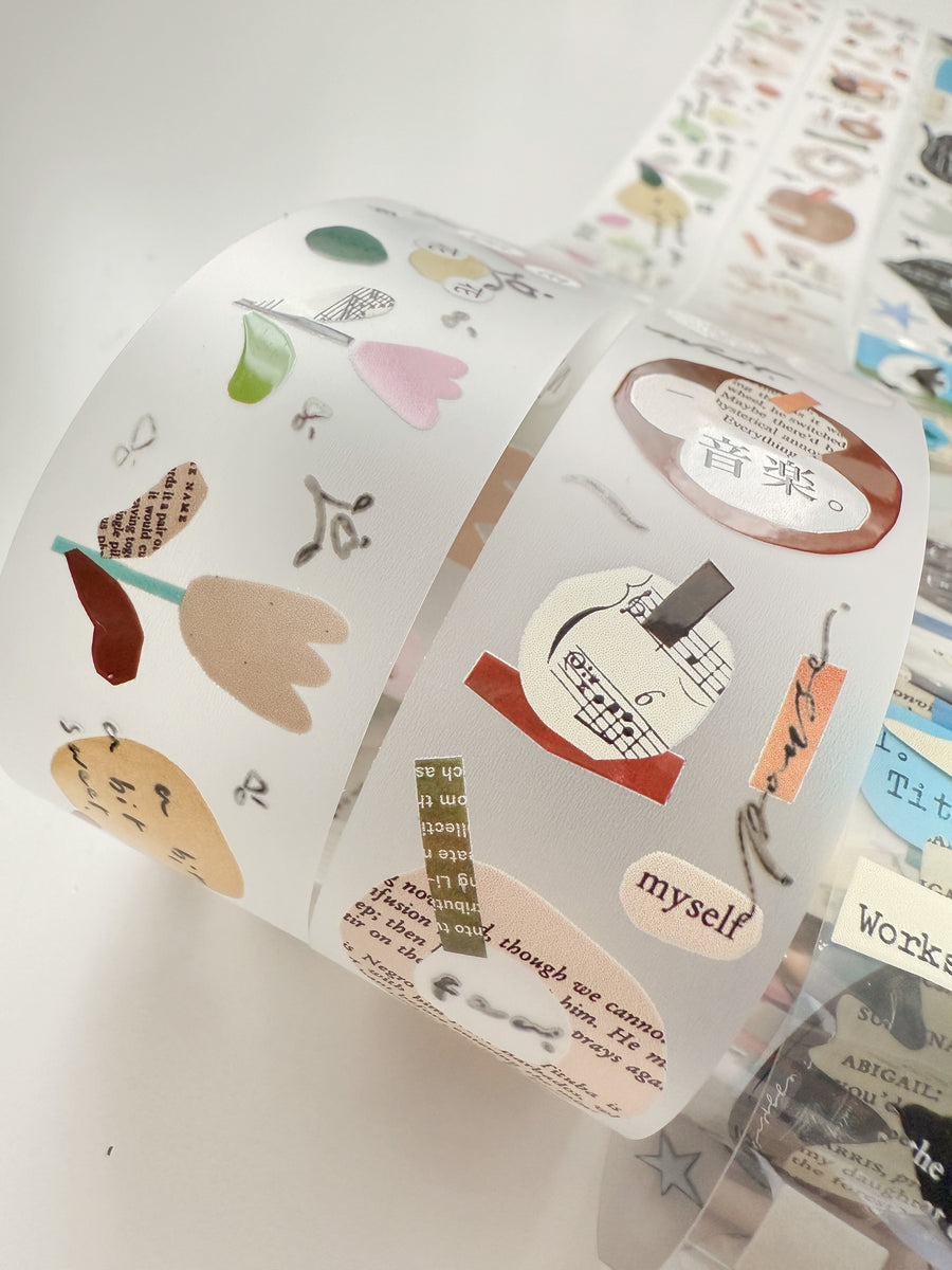 Mr Eggplants sugary flowers pet tape