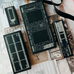 Journal pages rubber stamps- Frame by Frame