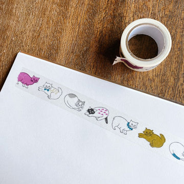 Mizushima x Matsuo Miyuki Washi Tape - cat