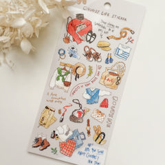 Mind Wave choosy life sticker- Everyday clothes