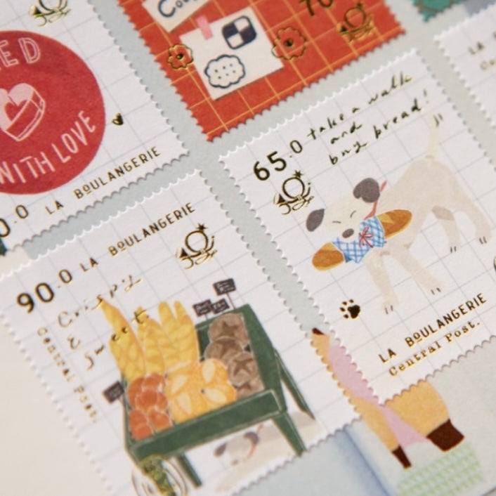 (Pre - order)OURS bakery cheers stamp sticker