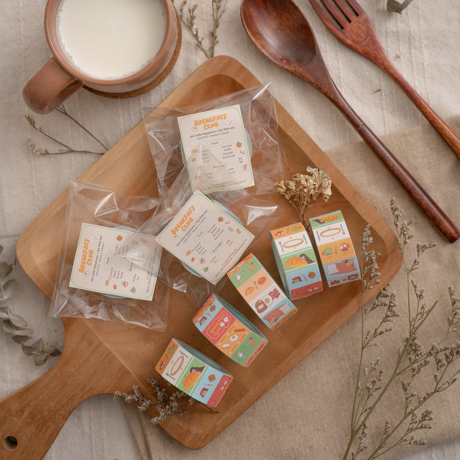 Shō Littlehappiness label sticker - Breakfast club