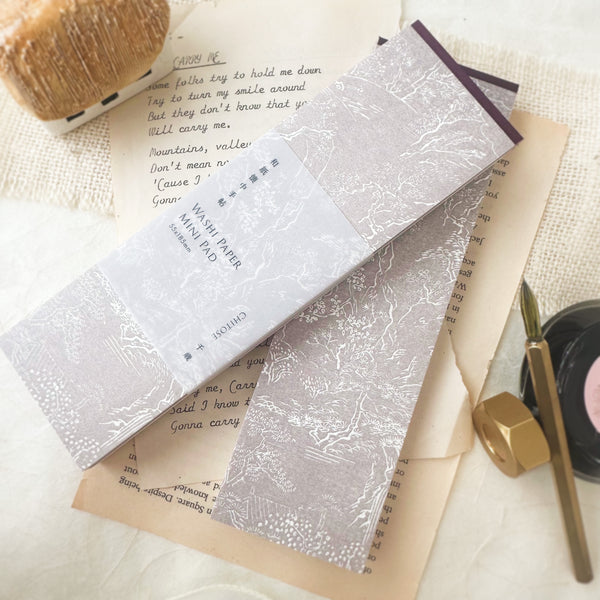 WACCA washi paper mini pad - Chitose – journalpages