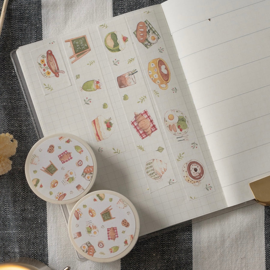 Shō Littlehappiness coffee time washi tape