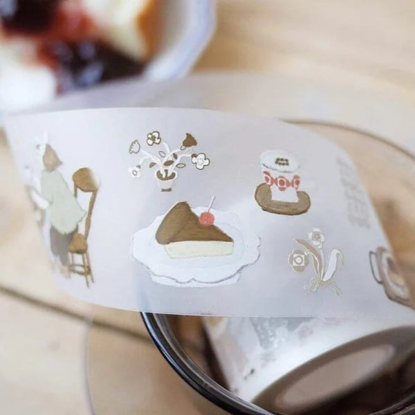 Misshoegg Afternoon tea pet tape journalpages