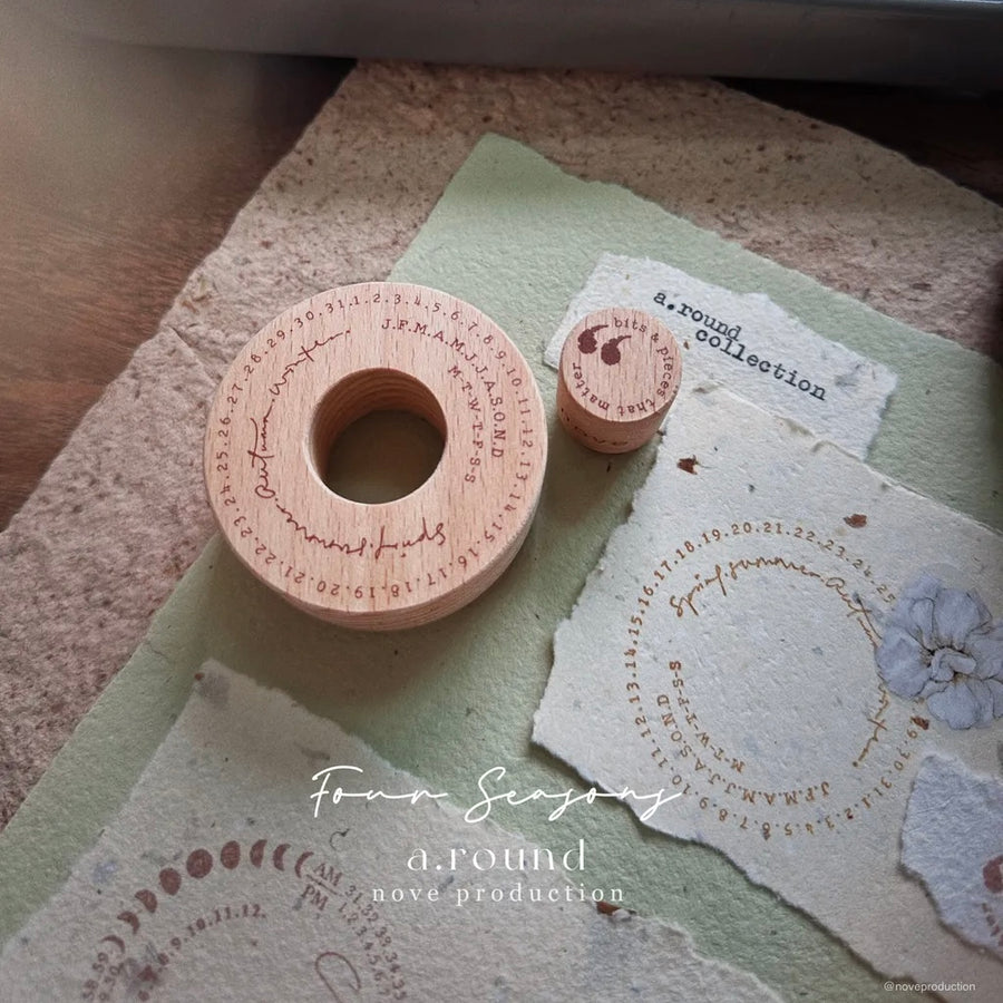 Nove a.round Rubber Stamp Collection