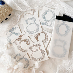 Journal Pages Botanic tag letterpress notepad