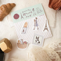 Furukawashiko Bonjour Paris Flake Seal - picnic