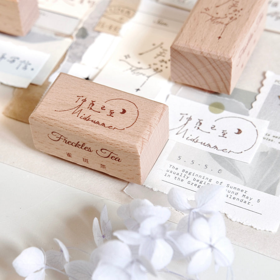 Freckles Tea Vol.4 rubber stamp set