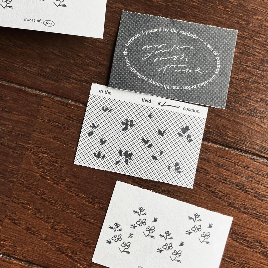 somesortoffern Vintage Tear-off Memo Pad