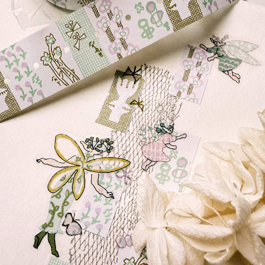 Misshoegg meadow Flower label sticker