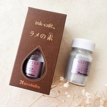 Kuretake ink - café  “Drop of Shimmer” - silver