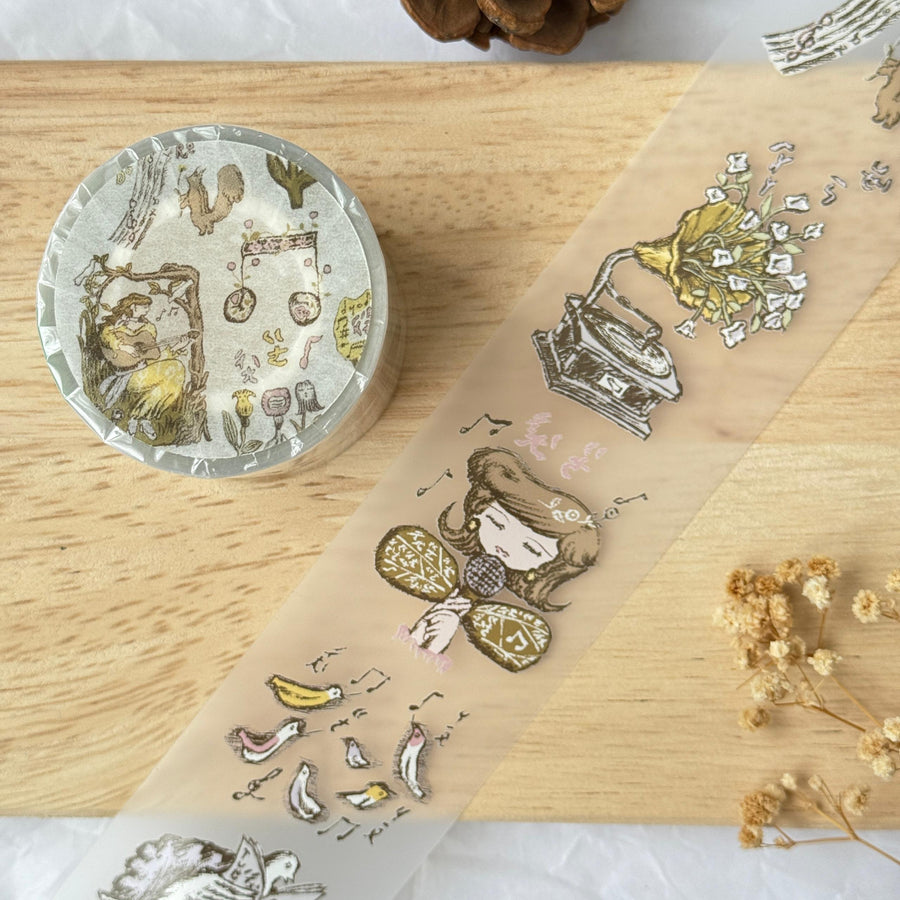 Misshoegg Melodies of Flowers / PET matte pet tape