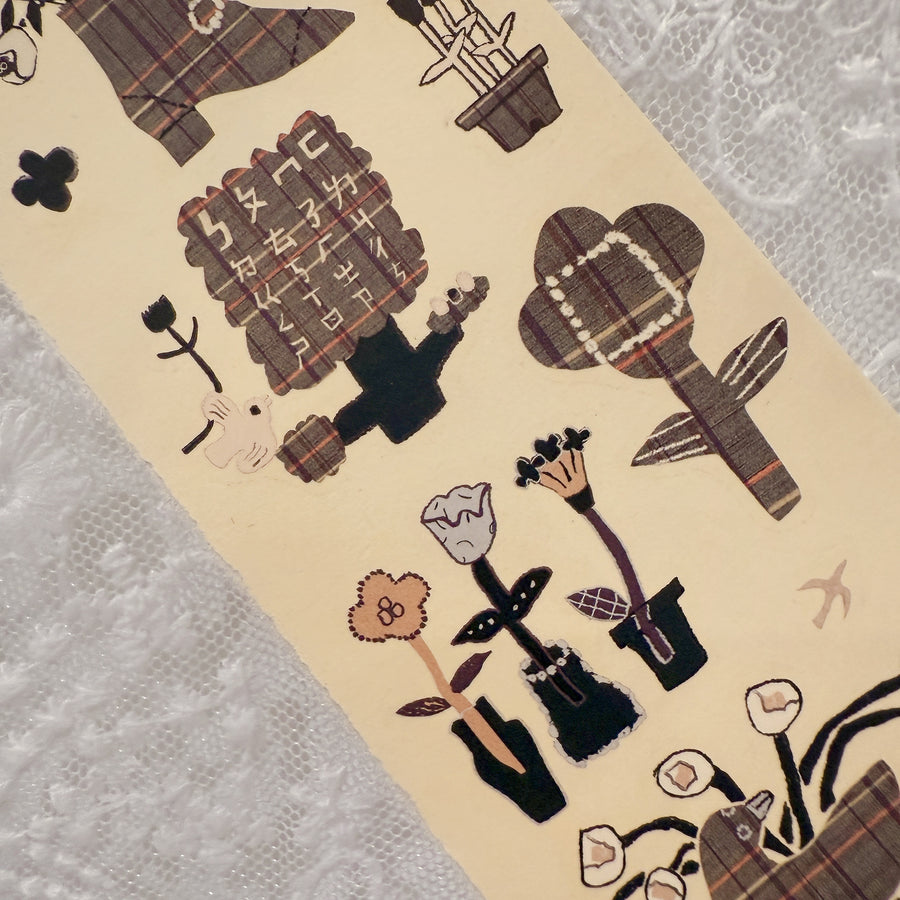 Misshoegg Days in Coffee print on stickers (2/sheet)