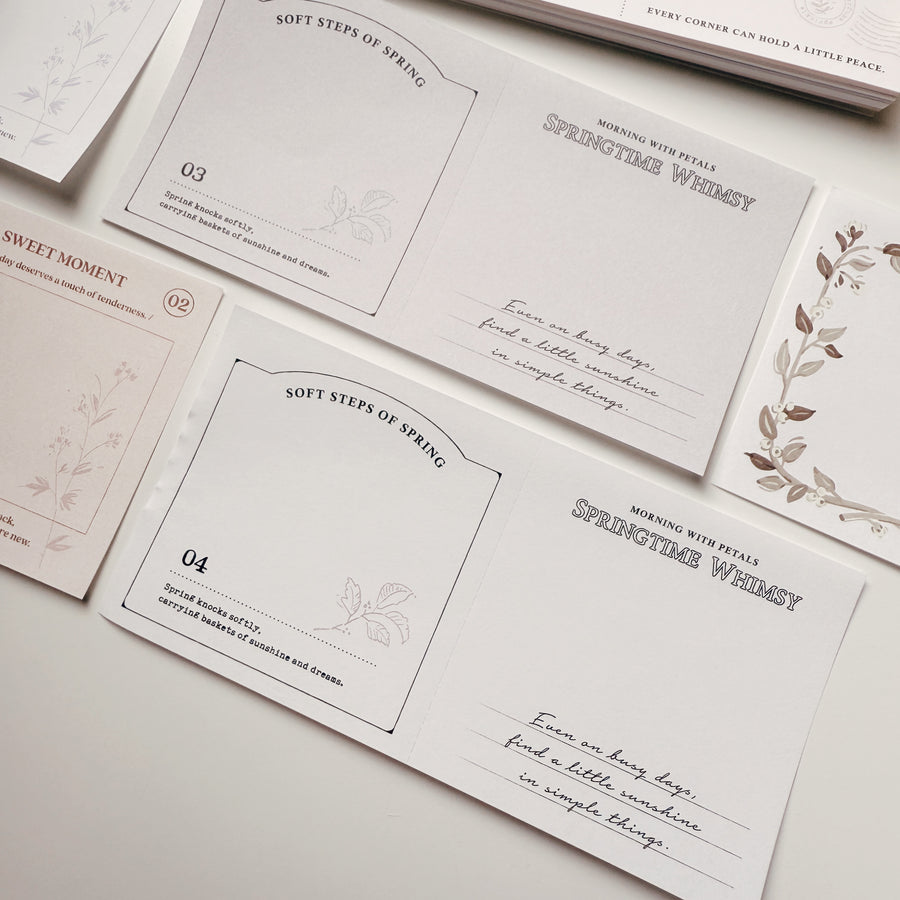 Wwiinngg notepad - blossom dreamland