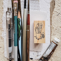 Penspapersplanner rubber Stamps - Where She Keeps Her Days
