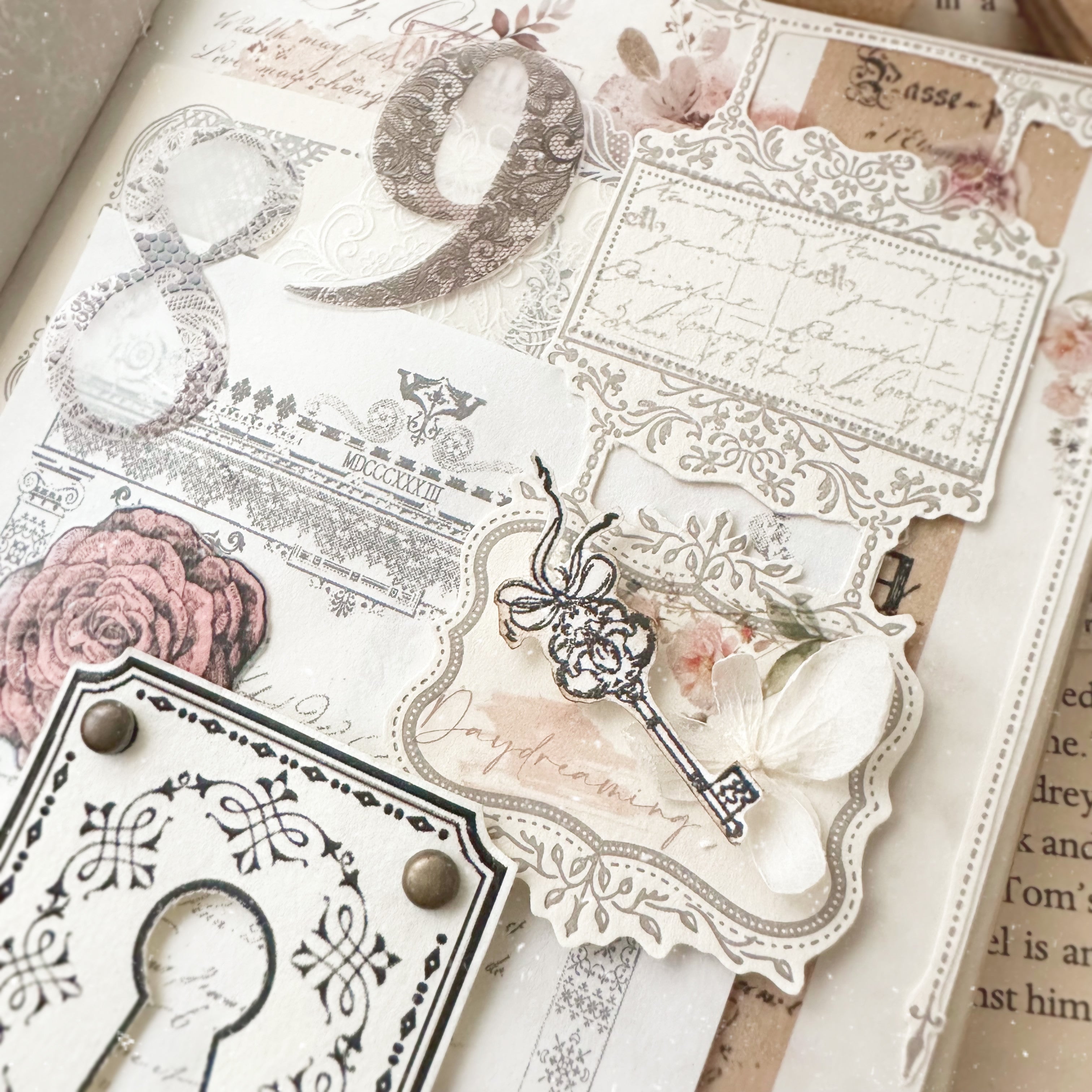 国内作家メモ Journal Pages x Lamp x Paperi Passeport antique notepaper